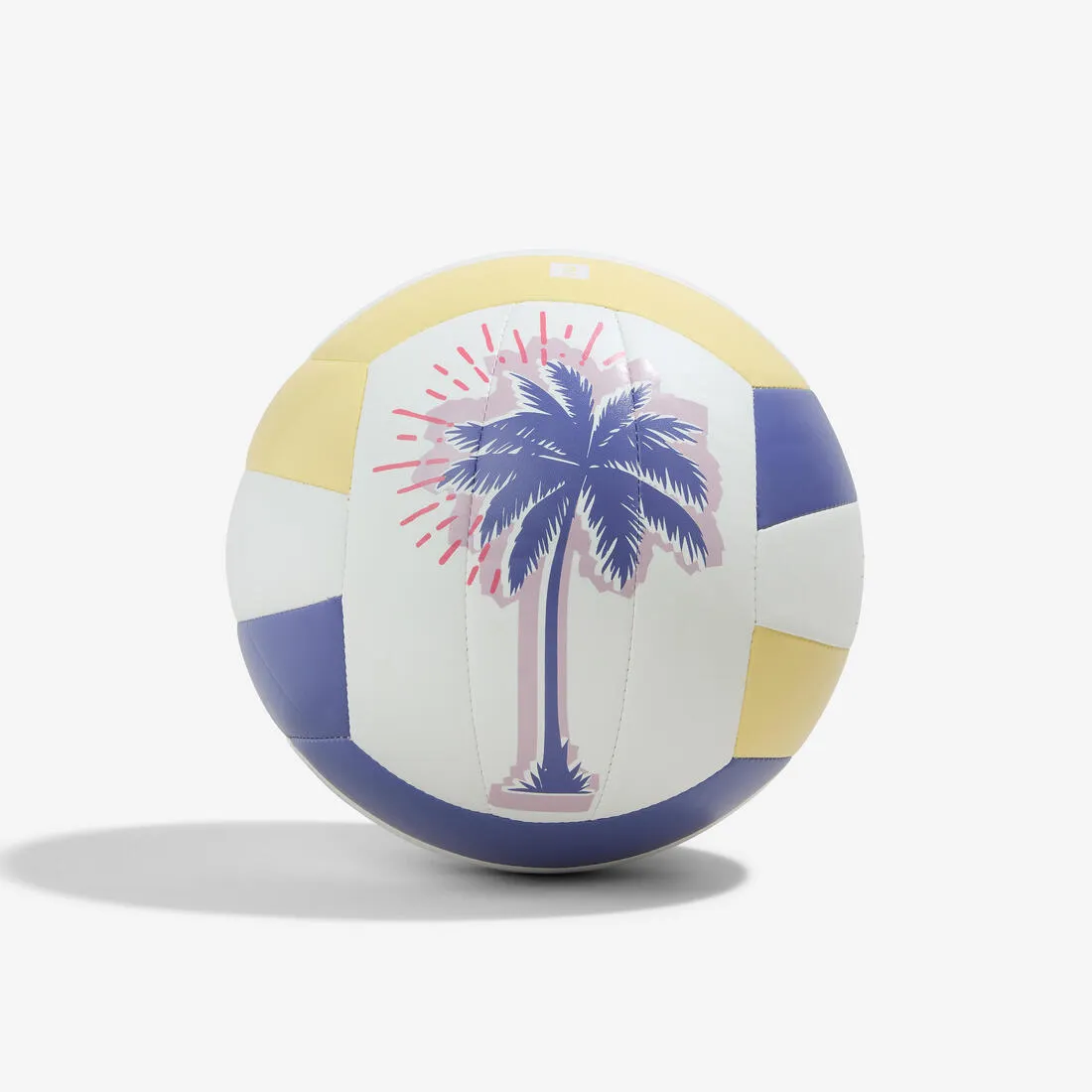 Ballon de beach volley - BV100 classic taille 5 - jaune et