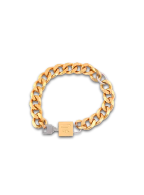 BALMAIN  Collier cadenas keylock - Doré