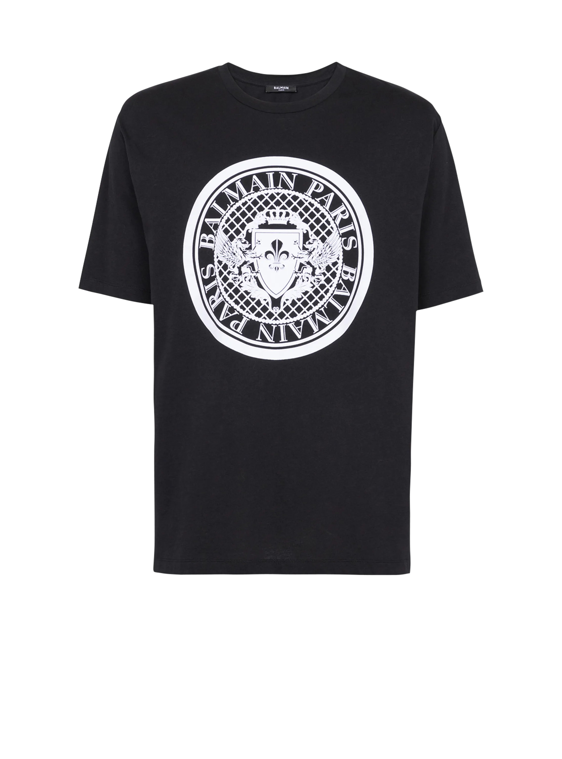 BALMAIN  T-shirt balmain coin - Noir