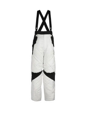 Balmain x Rossignol - Pantalon de ski à bretelles à monogramme Balmain