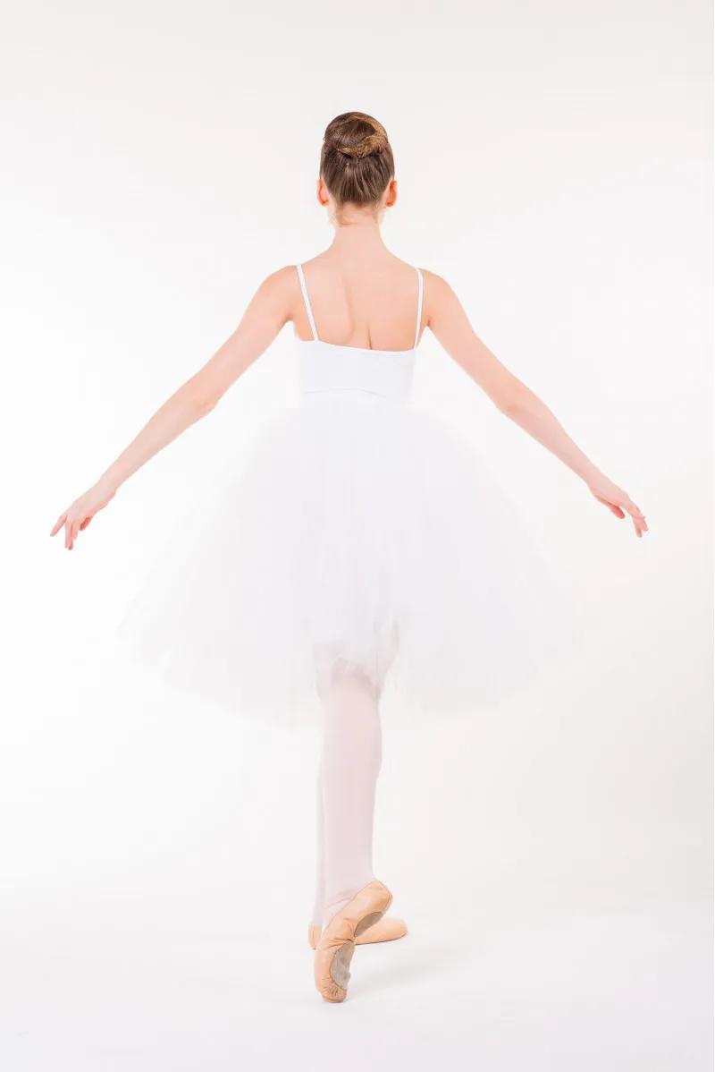 Bas de tutu long Repetto enfant blanc DE534