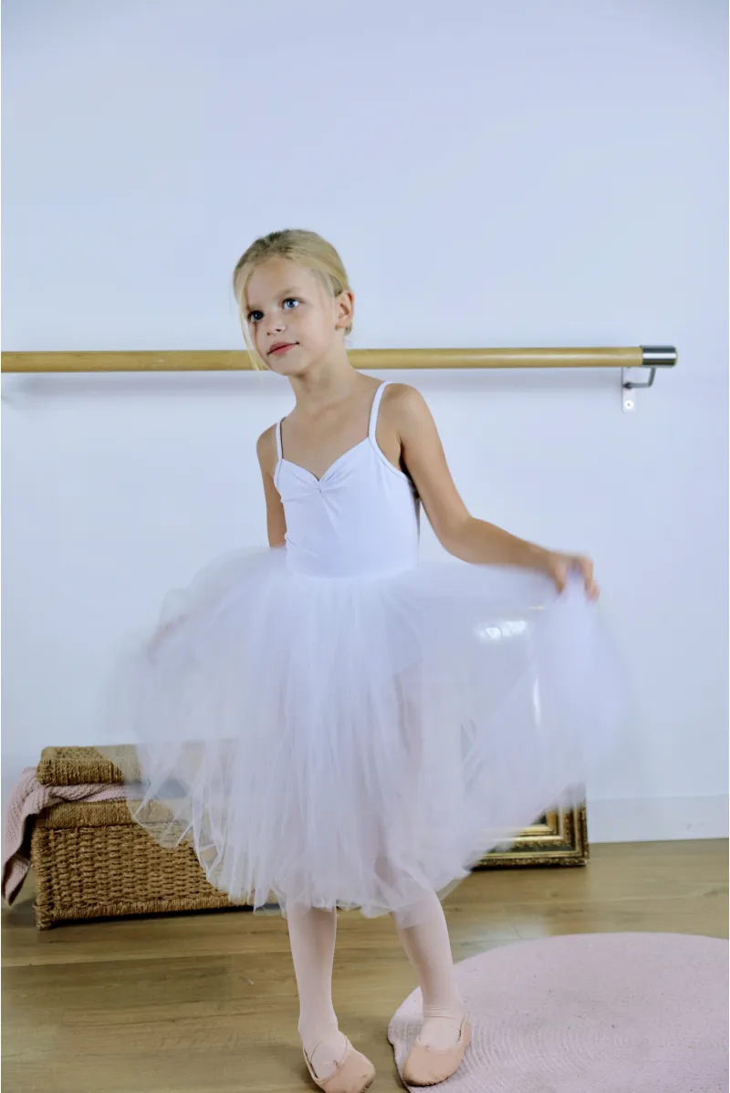 Bas de tutu long Repetto enfant blanc DE534