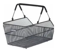 BASIL Panier À Vélo Cento Multi System 45 X 33 X 24 Cm - Noir