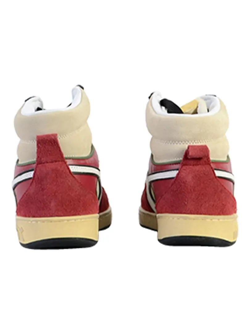 Basket Cuir Diadora Magic Basket Mid Legacy - Multicolore