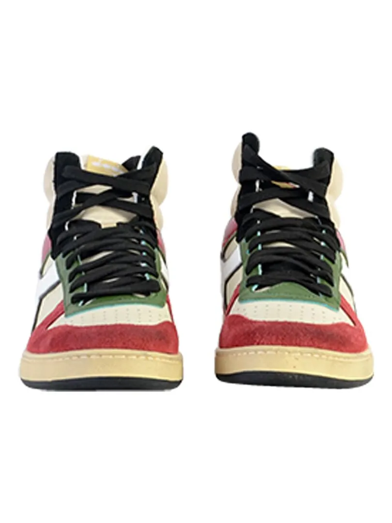 Basket Cuir Diadora Magic Basket Mid Legacy - Multicolore