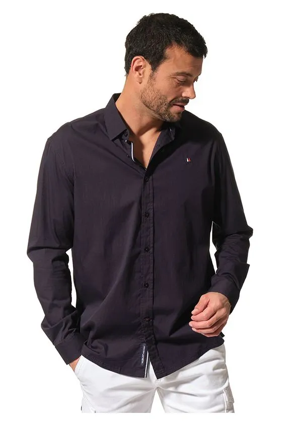 BIRCHIP Chemise homme fantaisie en popeline Hublot