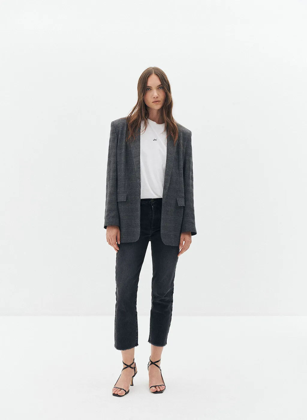 Blazer Kenzo noir imprimé Princes de Galles