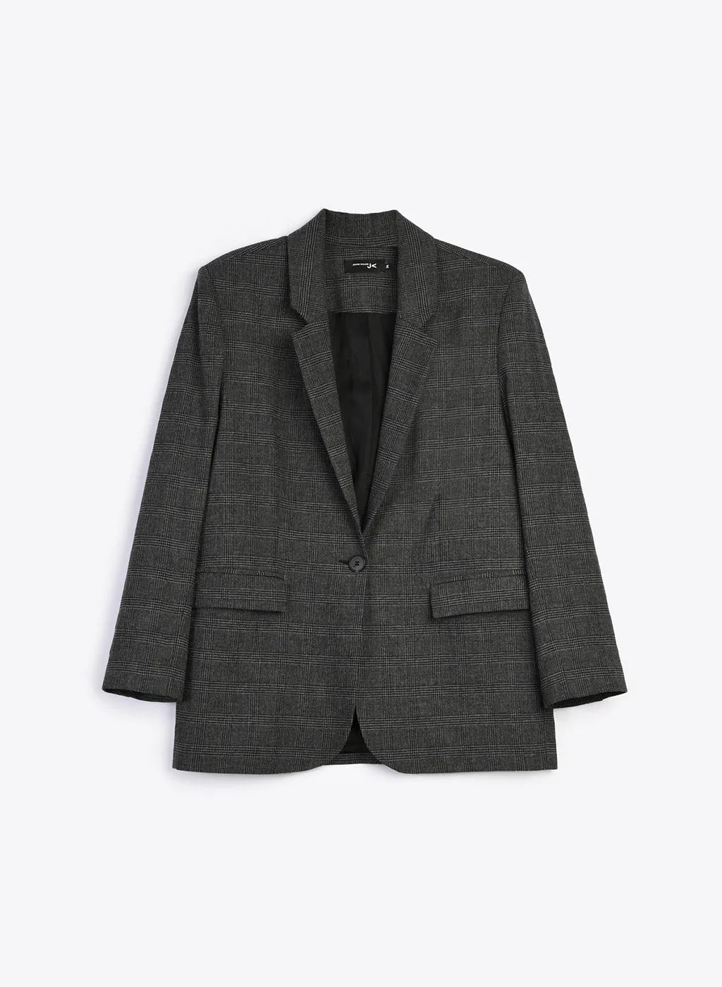 Blazer Kenzo noir imprimé Princes de Galles