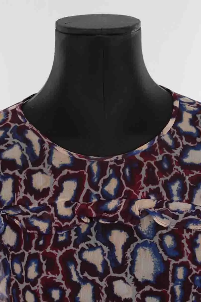 Blouse  Bash multicolore. Matière principale viscose. Taille 38.