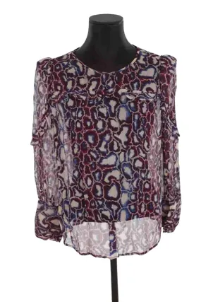 Blouse  Bash multicolore. Matière principale viscose. Taille 38.