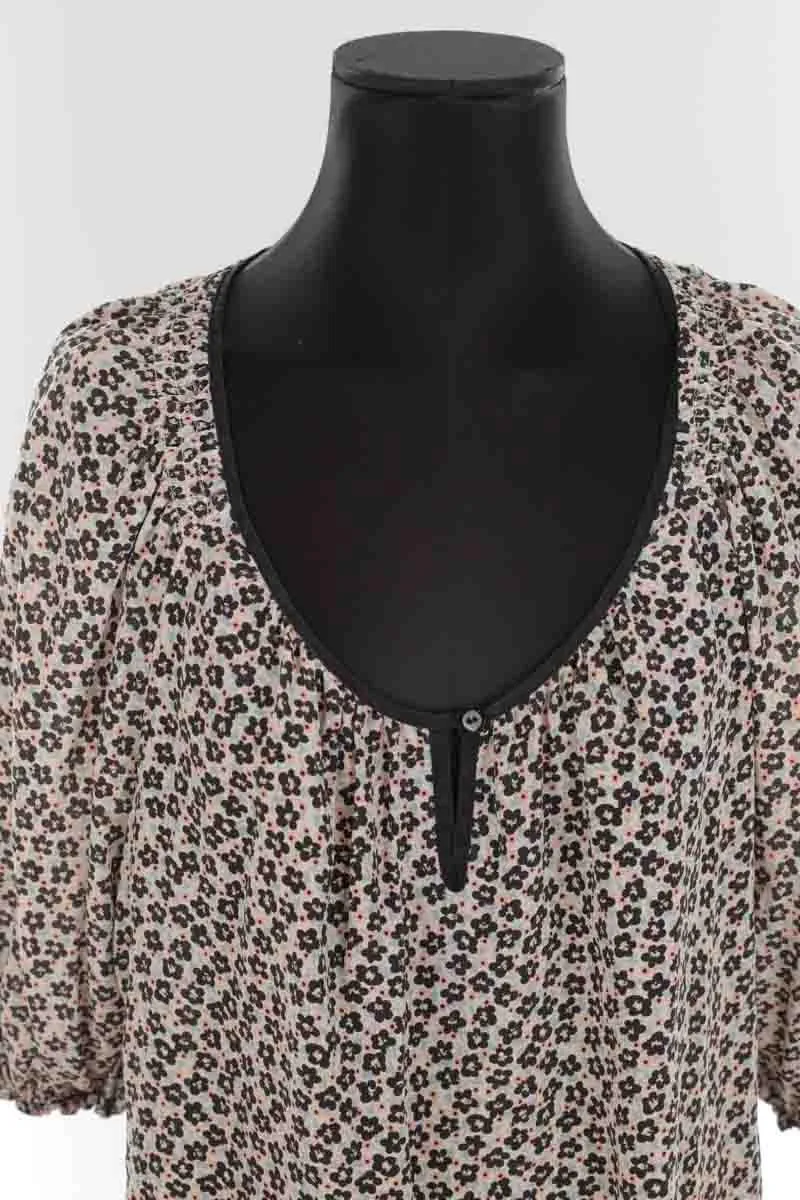 Blouse en soie Gerard Darel multicolore. Matière principale soie. Taille 38