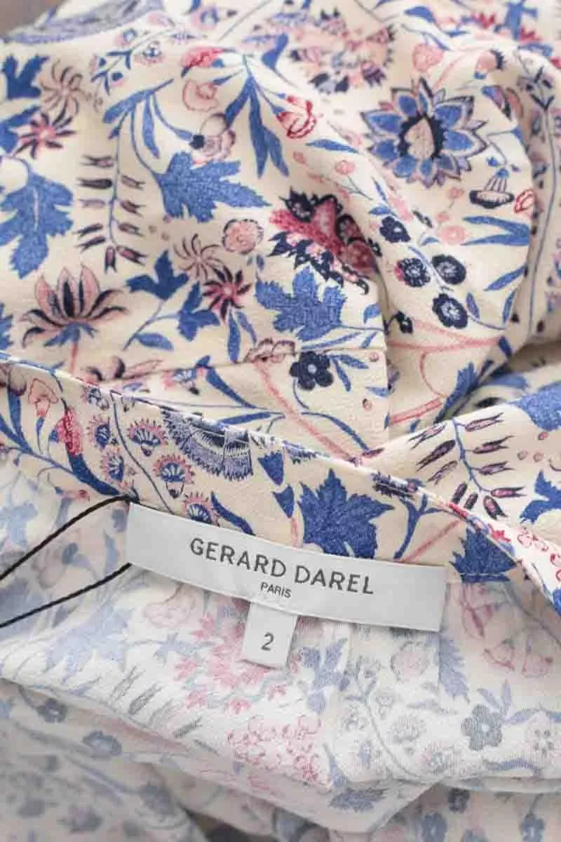 Blouse  Gerard Darel multicolore. Matière principale viscose. Taille 38.