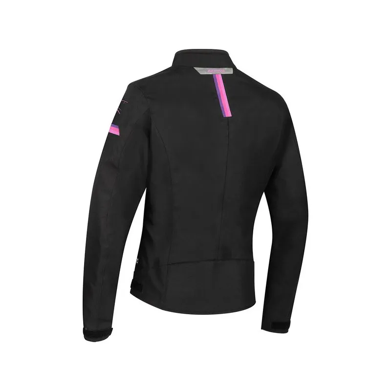 Blouson Bering Lady Riva Noir/Fuschia