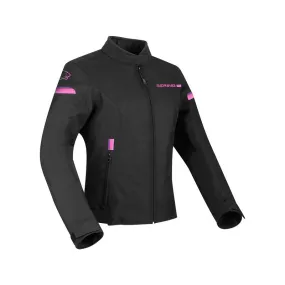 Blouson Bering Lady Riva Noir/Fuschia