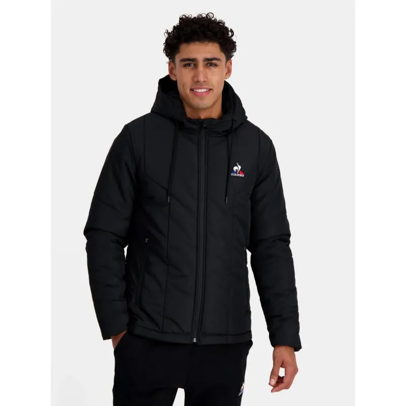 Blouson bi-matière outwear gris noir homme - Blend | wimod