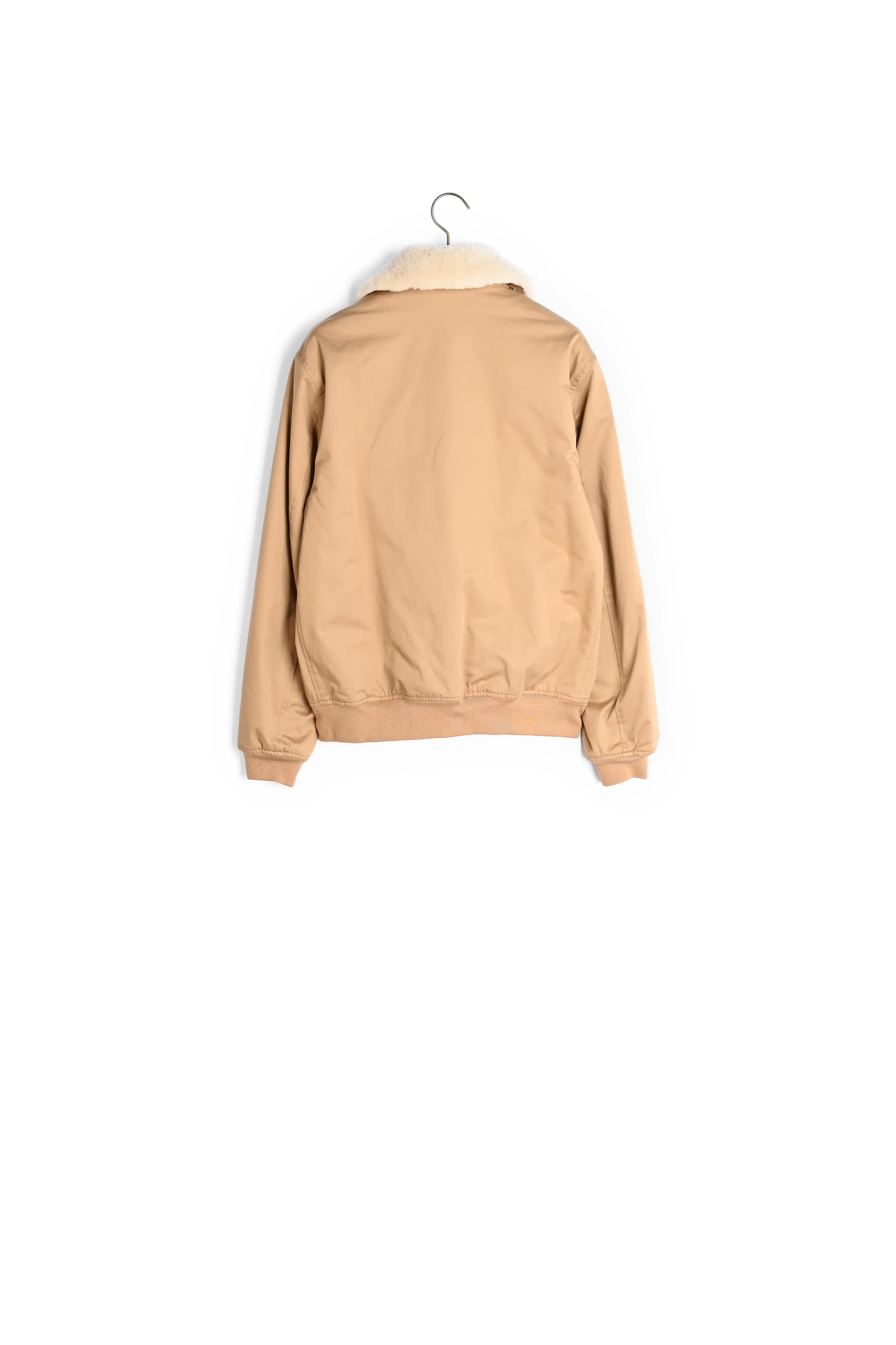 Blouson col mouton amovible