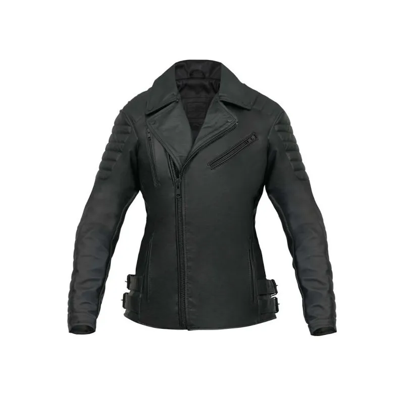 Blouson Cuir Broger Lady Perfecto Ohio Noir