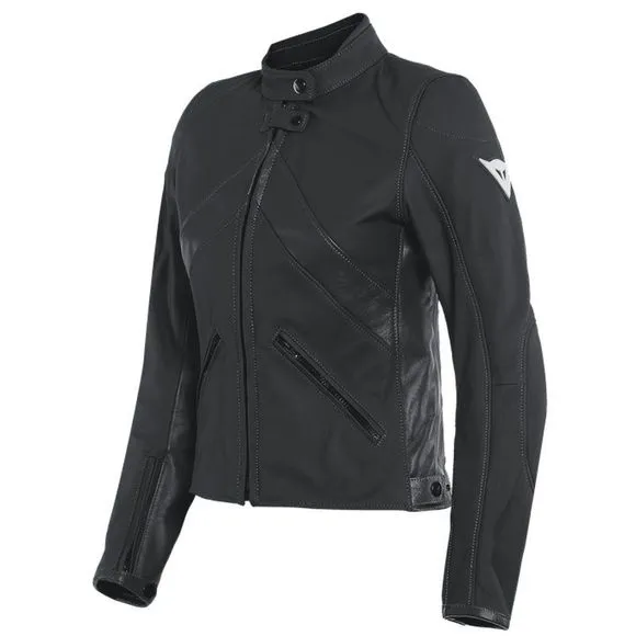 BLOUSON CUIR DAINESE SANTA MONICA NOIR