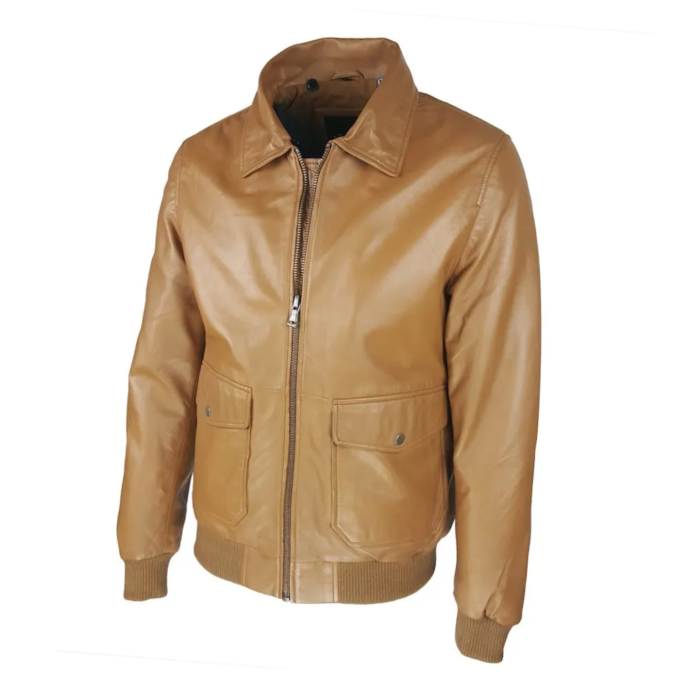 blouson cuir homme fly jacket aviateur colombus