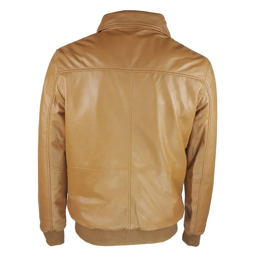 blouson cuir homme fly jacket aviateur colombus