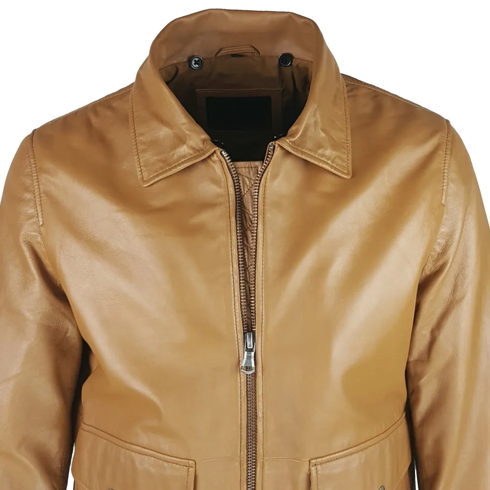 blouson cuir homme fly jacket aviateur colombus