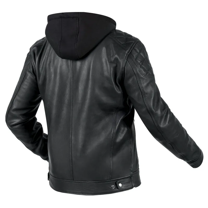 Blouson Cuir Rebelhorn Ozone Striker Noir