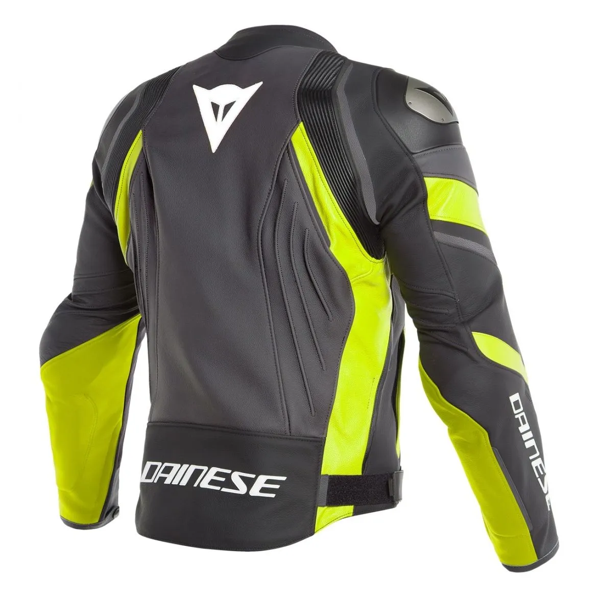 BLOUSON DAINESE AVRO 4 NOIR MAT CHARCOAL FLUO