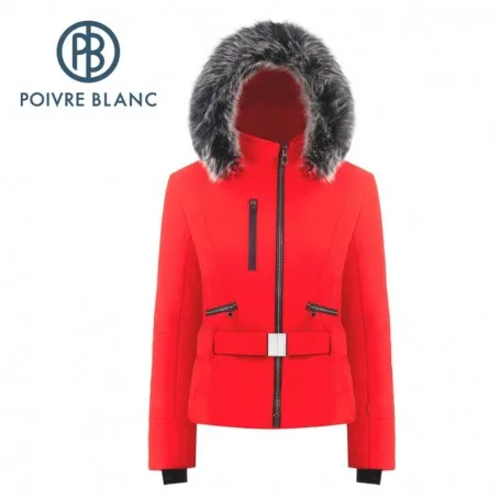 Blouson de ski au style Perfecto selon Poivre Blanc