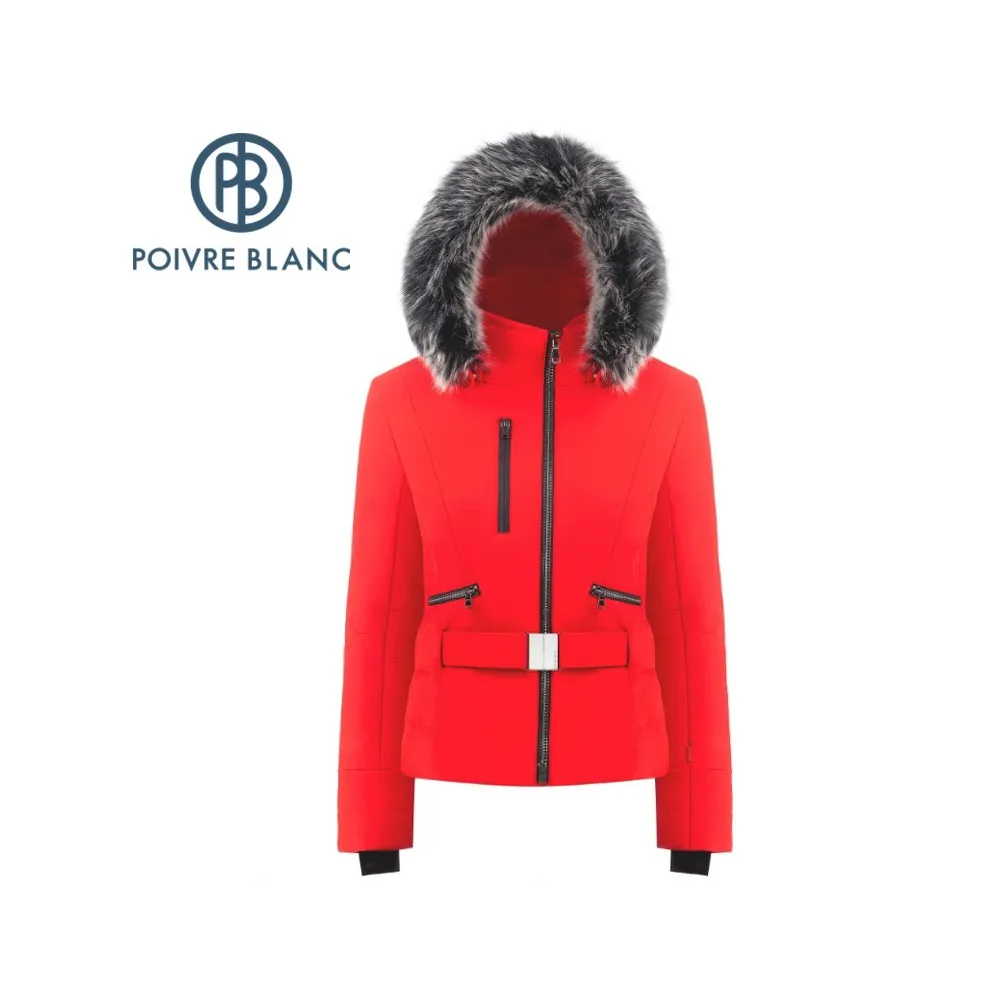 Blouson de ski au style Perfecto selon Poivre Blanc