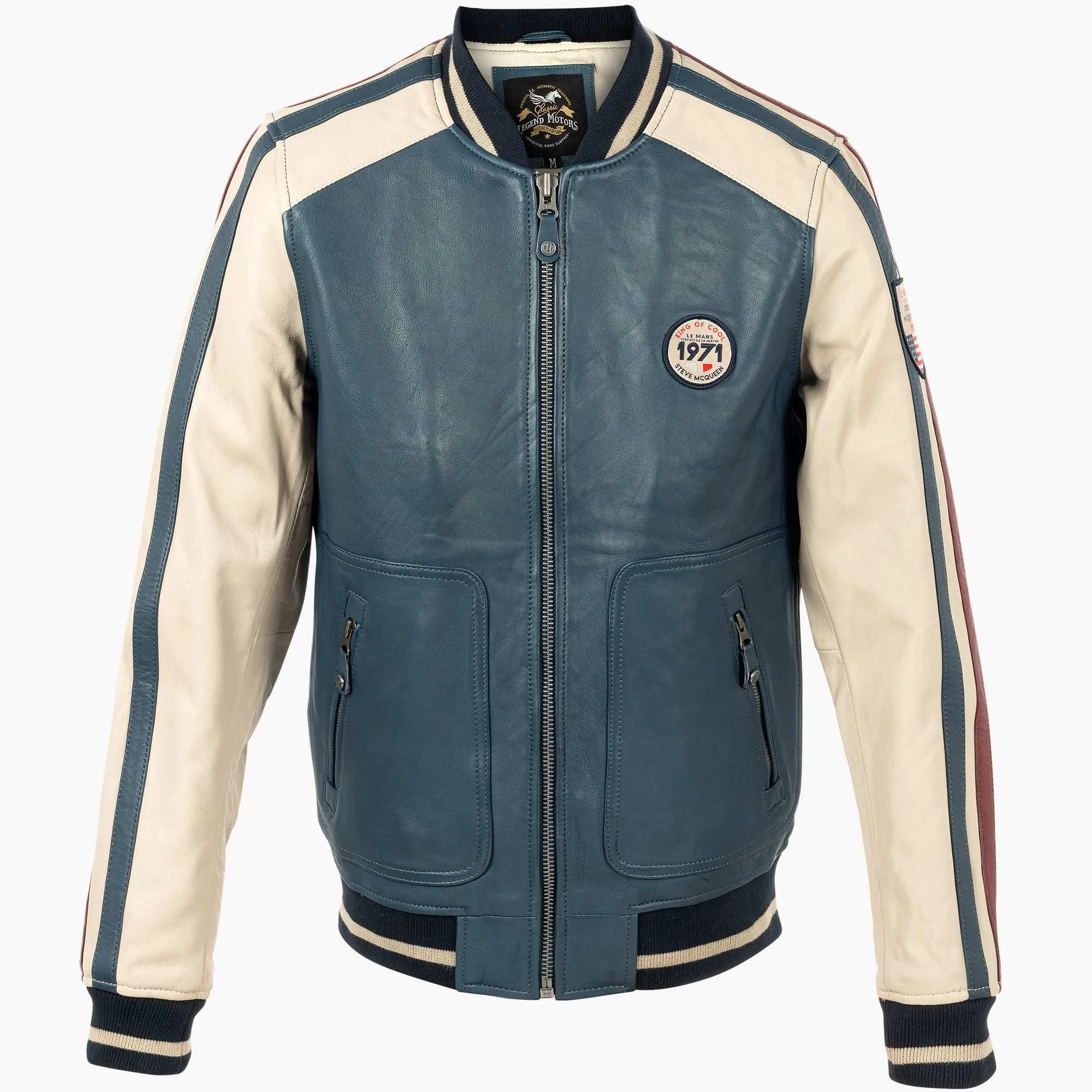 Blouson En Cuir Walt4 - Steve McQueen x Le Mans