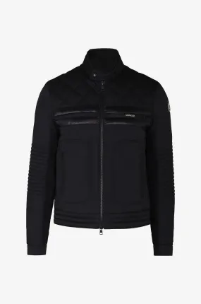 Blouson en nylon esprit biker Atiu