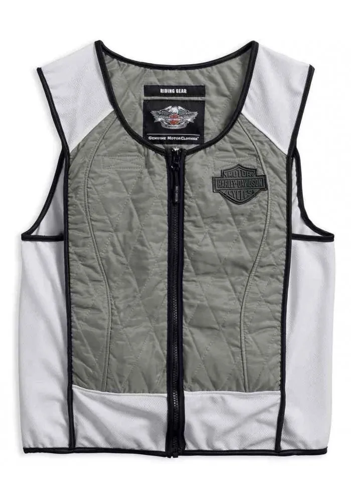 Blouson Harley-Davidson Hommes Dual Cool Cooling Vest & Cooling Kit Gray 98186-17VM