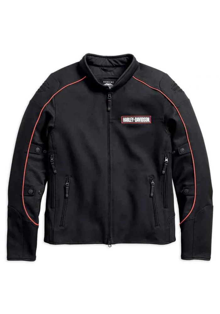 Blouson Harley-Davidson Hommes Manitowoc Stretch Riding Noir 98156-18VM