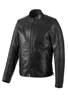 Blouson Harley-Davidson Hommes Temerity Slim Fit en cuir Noir 98047-19VM