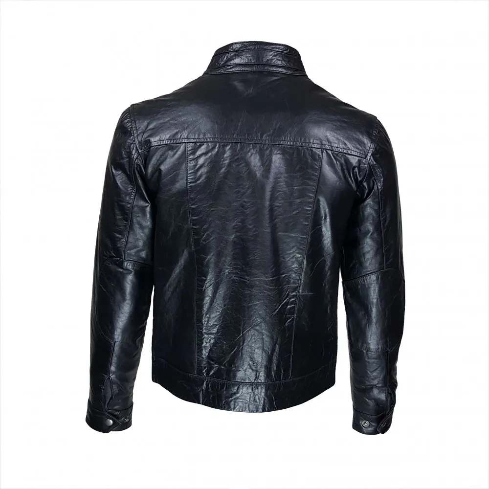 blouson homme cuir galdo mat veilli