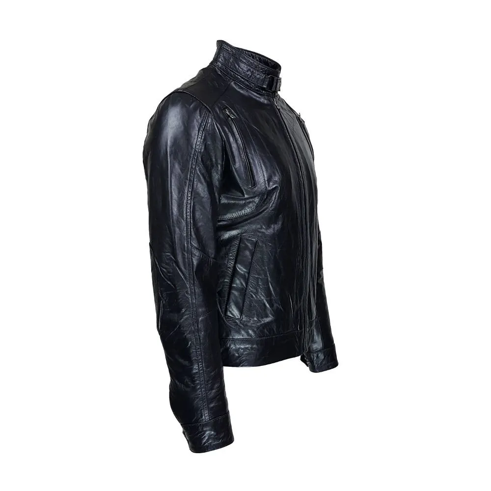 blouson homme cuir galdo mat veilli