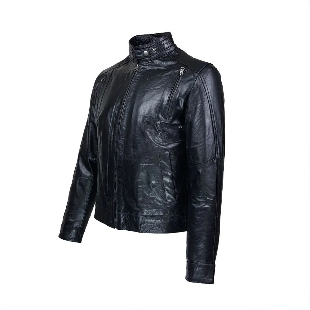 blouson homme cuir galdo mat veilli