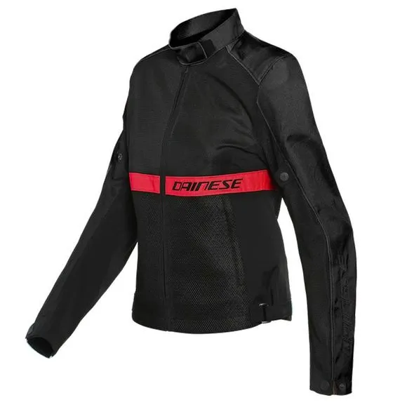 BLOUSON LADY DAINESE RIBELLE AIR NOIR ROUGE