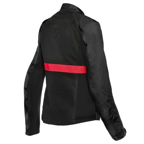 BLOUSON LADY DAINESE RIBELLE AIR NOIR ROUGE