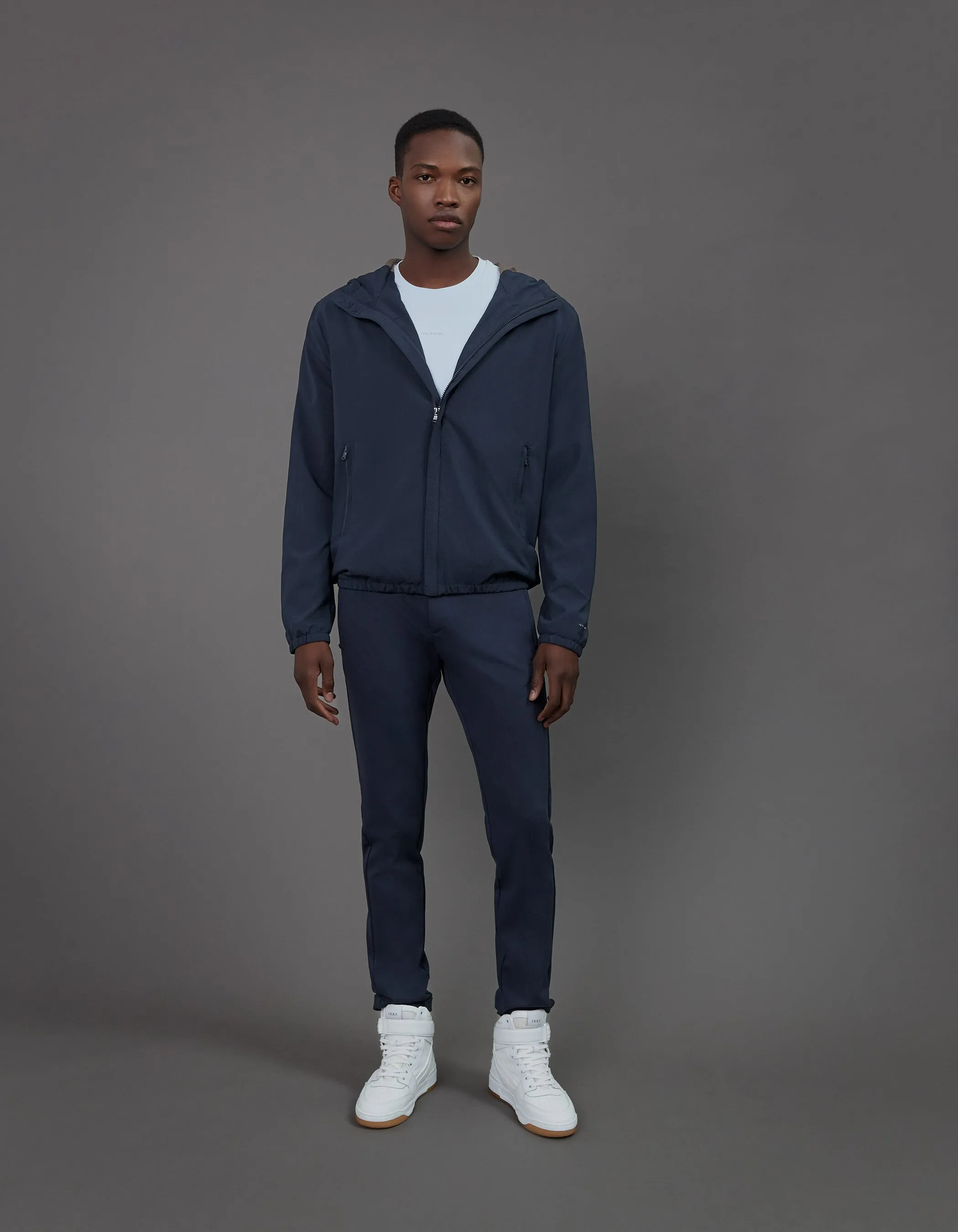 Blouson léger marine WATER REPELLENT Homme