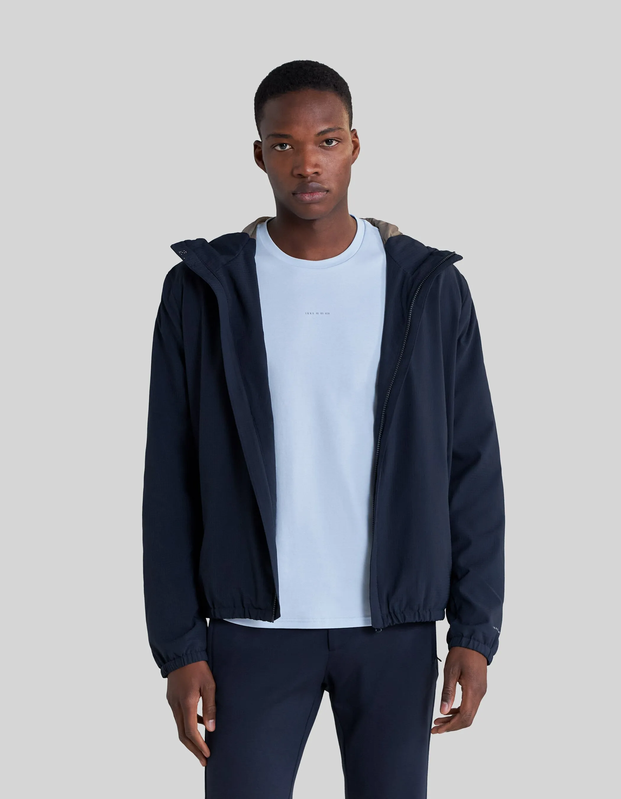 Blouson léger marine WATER REPELLENT Homme