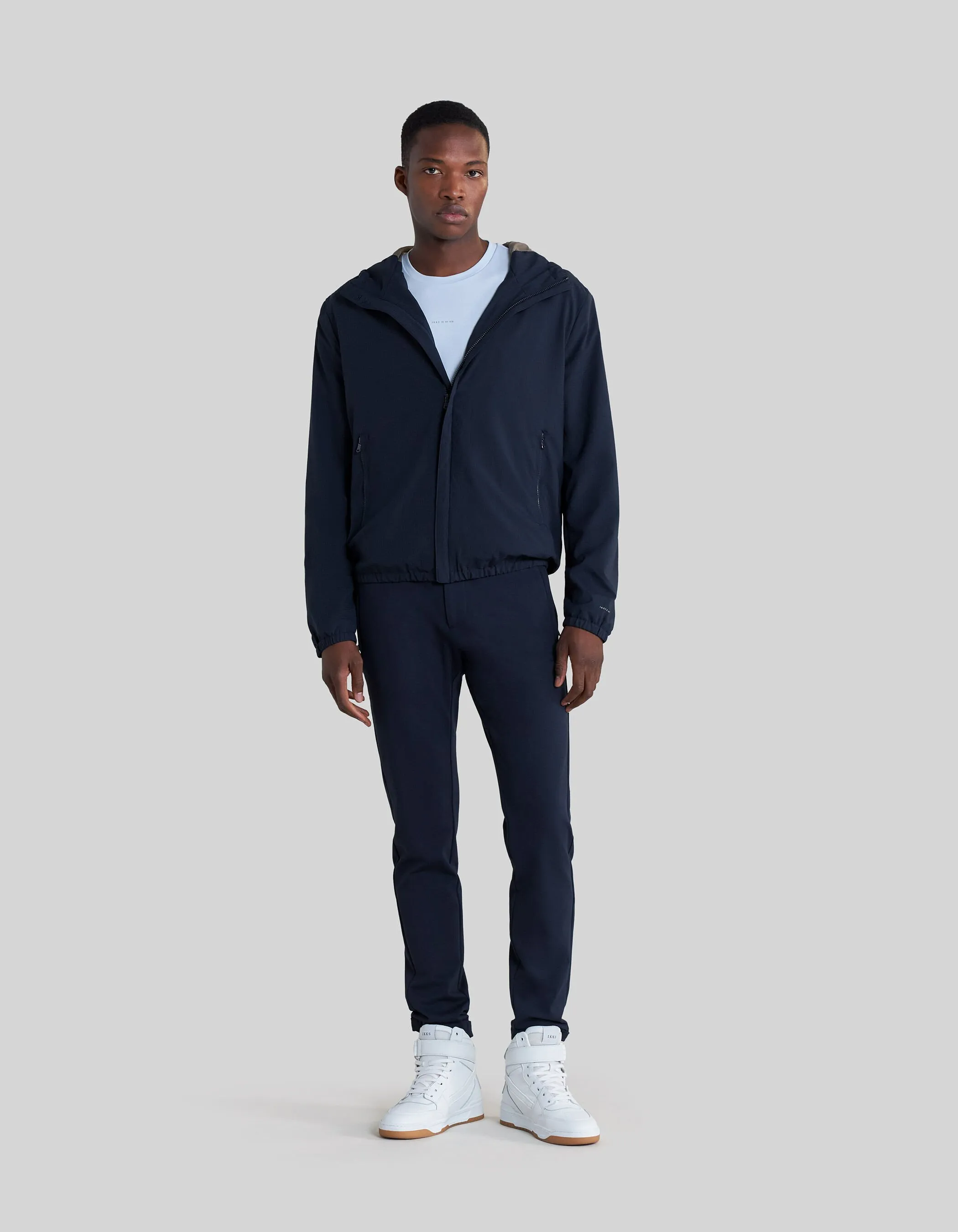 Blouson léger marine WATER REPELLENT Homme