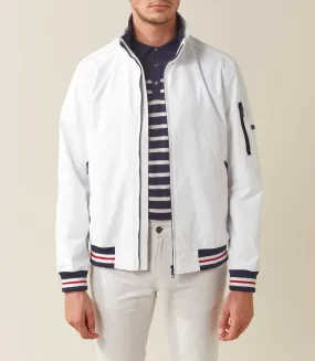 Blouson leger blanc Kevin