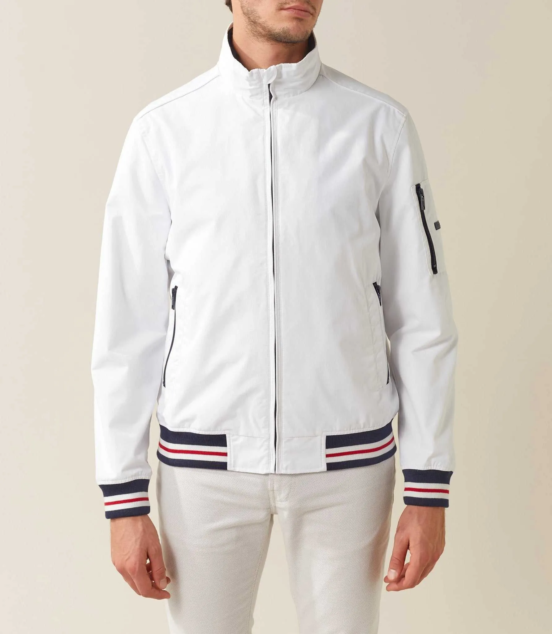 Blouson leger blanc 