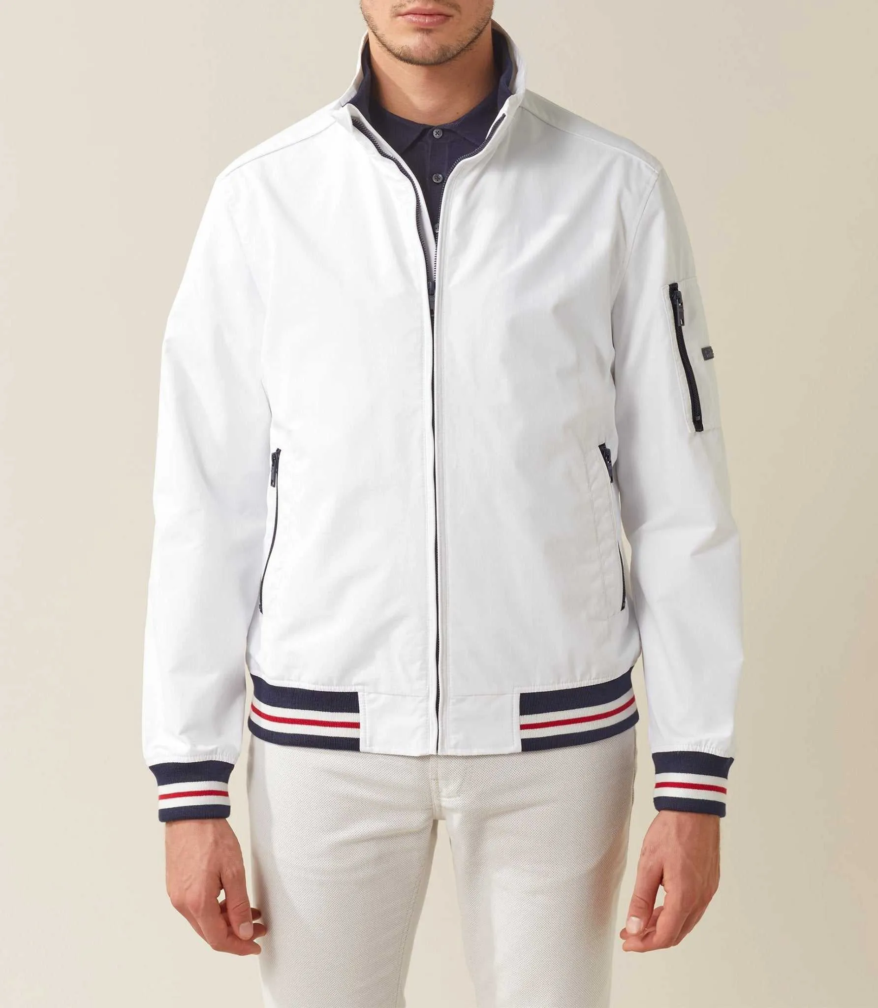 Blouson leger blanc 