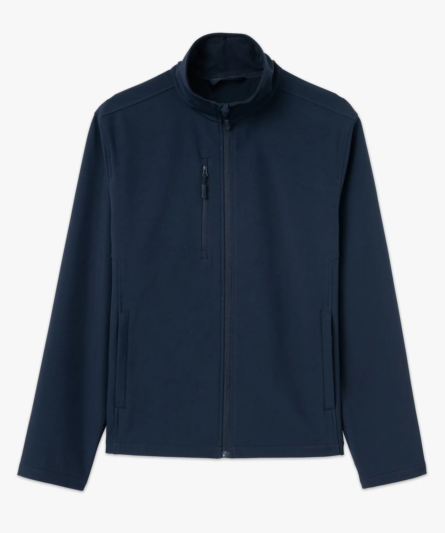 Blouson léger avec col montant homme bleu fonce