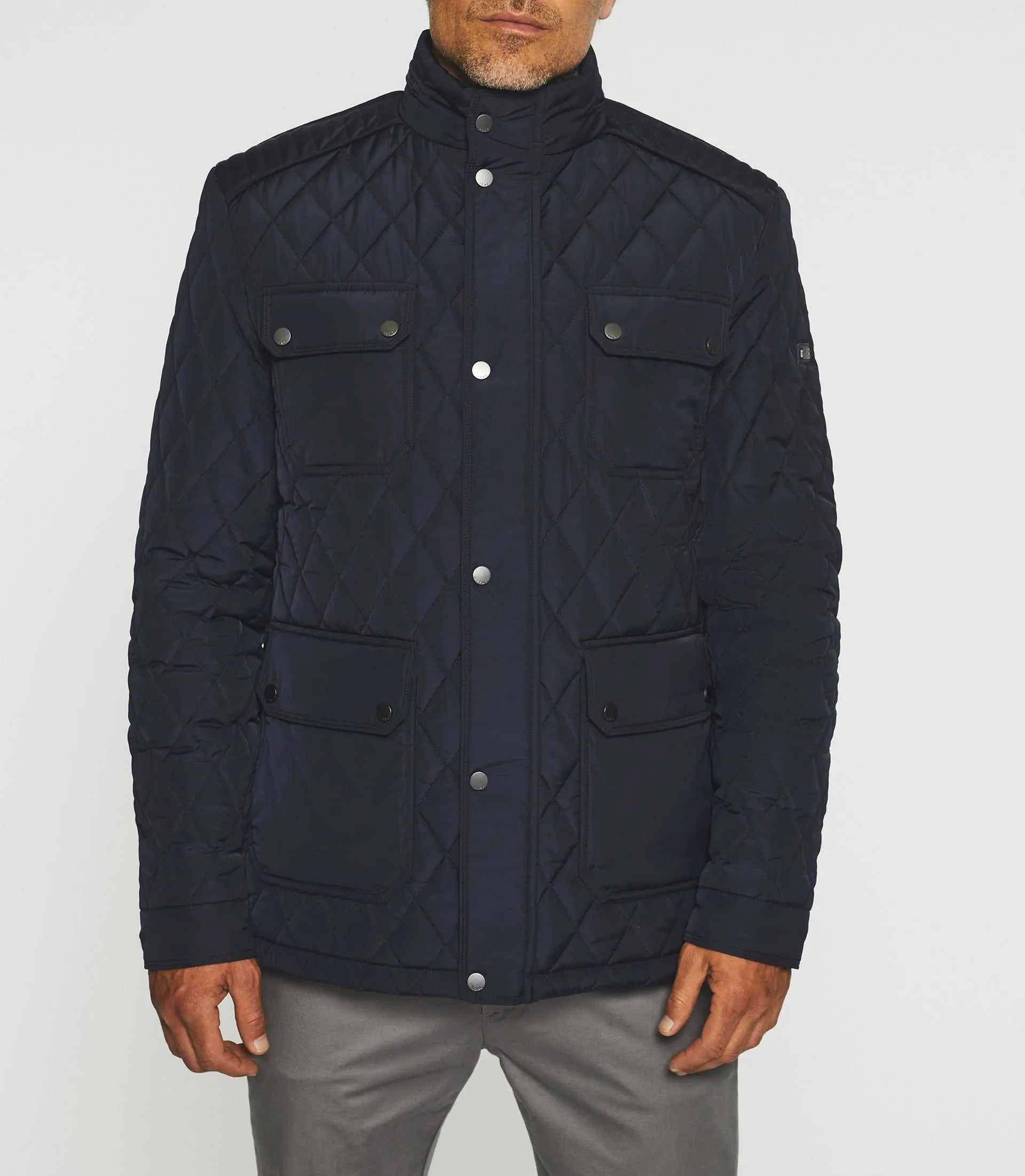 Blouson matelassé léger marine MAFFI