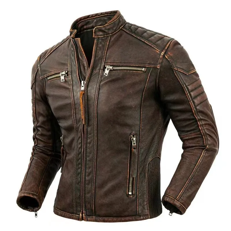 Blouson Militaire Cuir