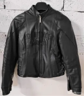 Blouson Moto cuir ICON d'occasion Ajouté le : 07/11/2022