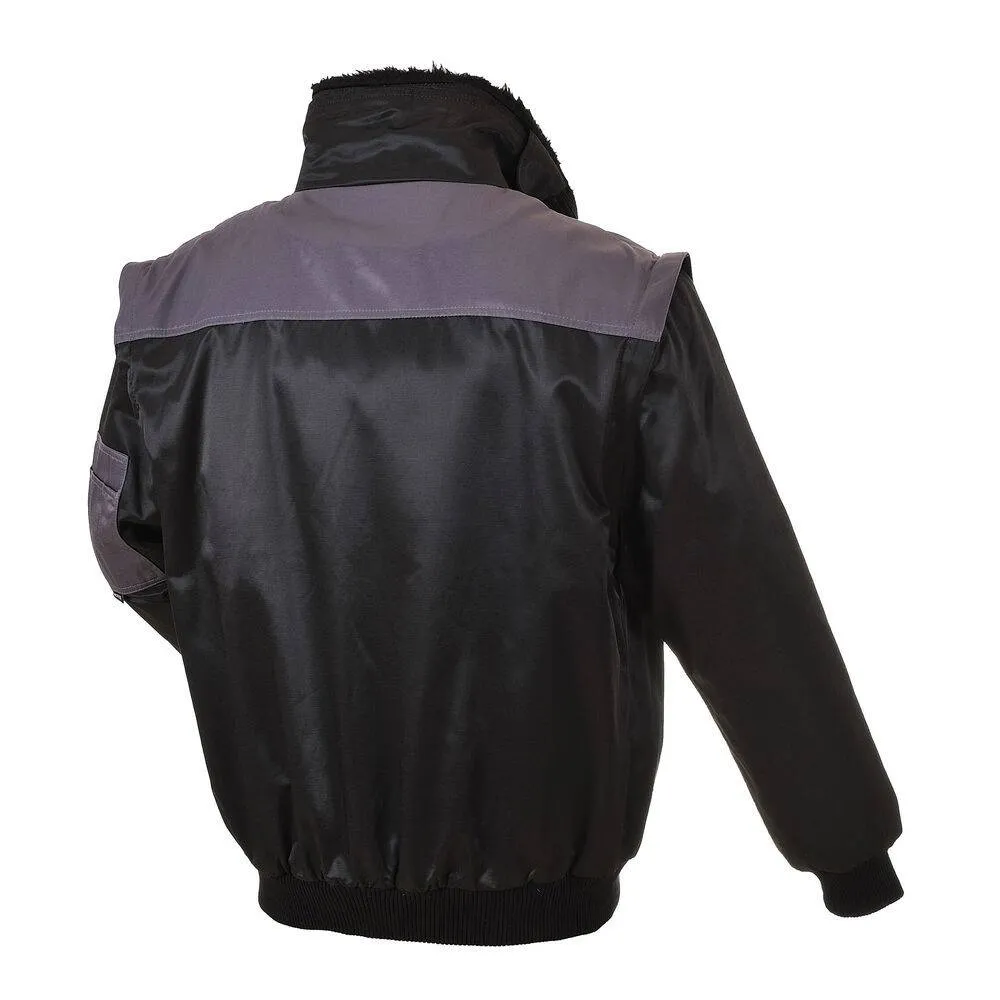 Blouson pilote bicolore Portwest